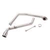 Slip On For YAMAHA FZS150 FZS 150 Motorcycle Exhaust Connection Middle Front Link Pipe Escape Moto Muffler Modify 51MM Bike Tube