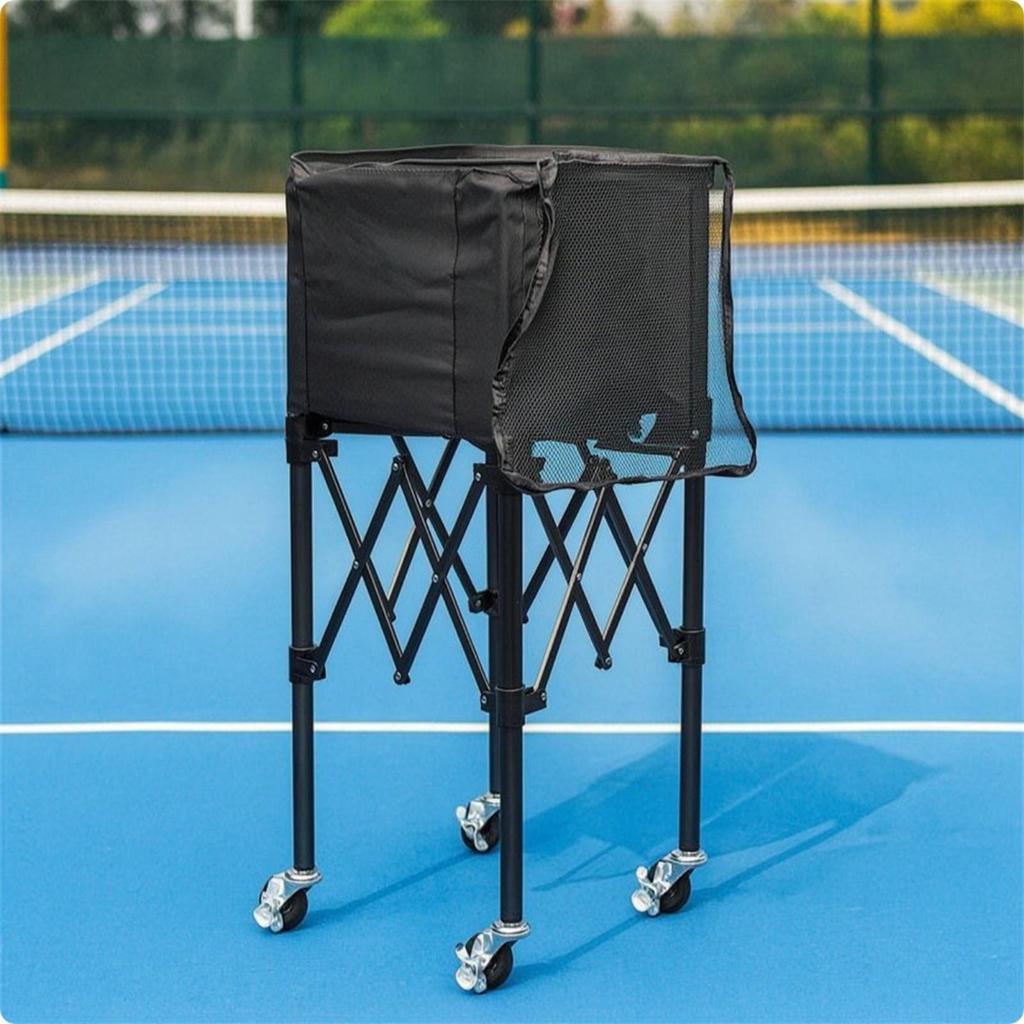 Foldable Ball Cart, Collapsible Container, Large for Gymnastics Room