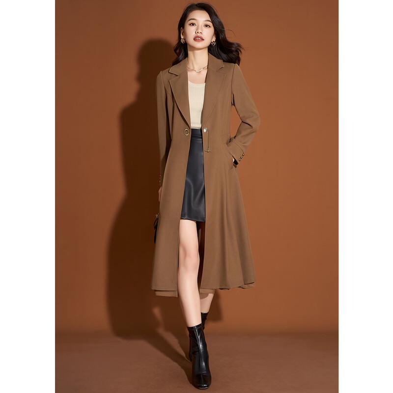 Mei Lan Ni British Style Elegant Trench Coat