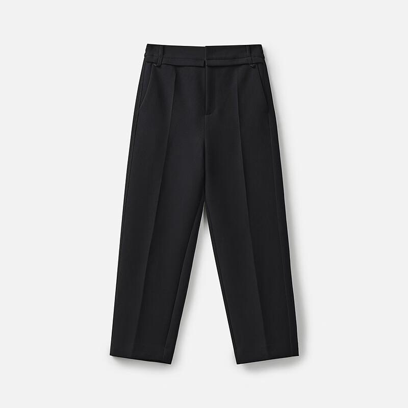 Broadcast High-Waisted Straight-Leg Trousers