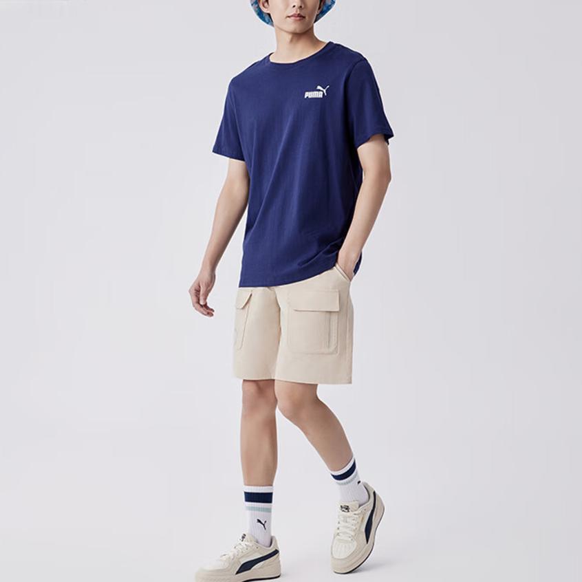 New PUMA DECO GLAM T Shirts Men's Marine Blue 683484-06