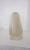 RyuuCos Long Long Gold Small Heat School Cultural Festival Women's Wig, Hair, Straight, Wig, Platinum, Face, Natural, Cosplay, Resistant, Disguise,