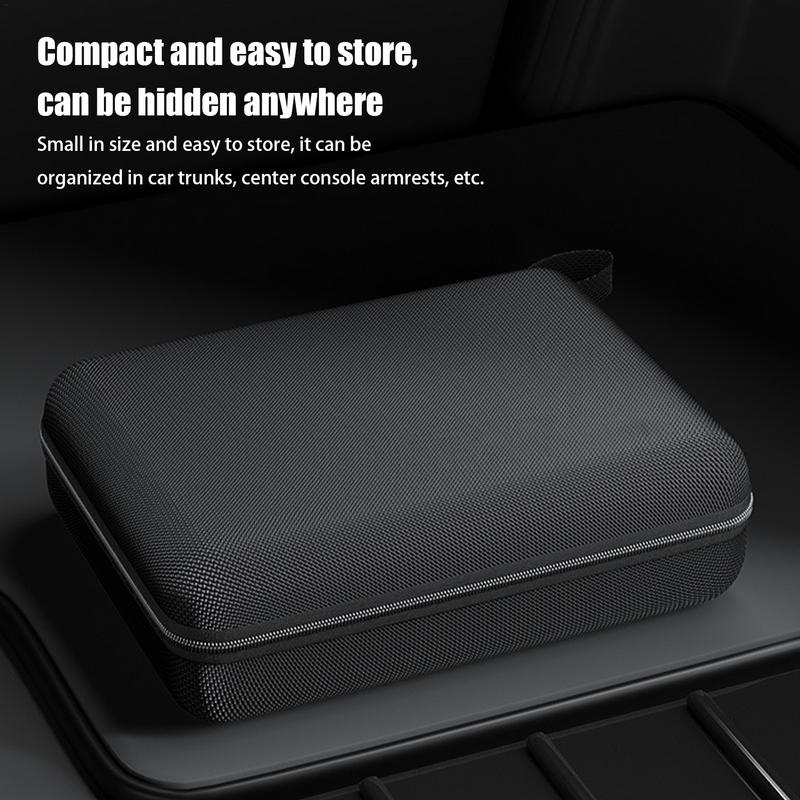 Car Vacuum Carrying Case Portable Auto Vacuum Storage Case Pet Hair Vacuum Organizer Zipper Closure Storage Case For Car Trucks