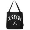 Jordan Jumpman New Year Transformation Series Logo Print Cotton Tote Bag Unisex Tote Bags Black IF3759-010