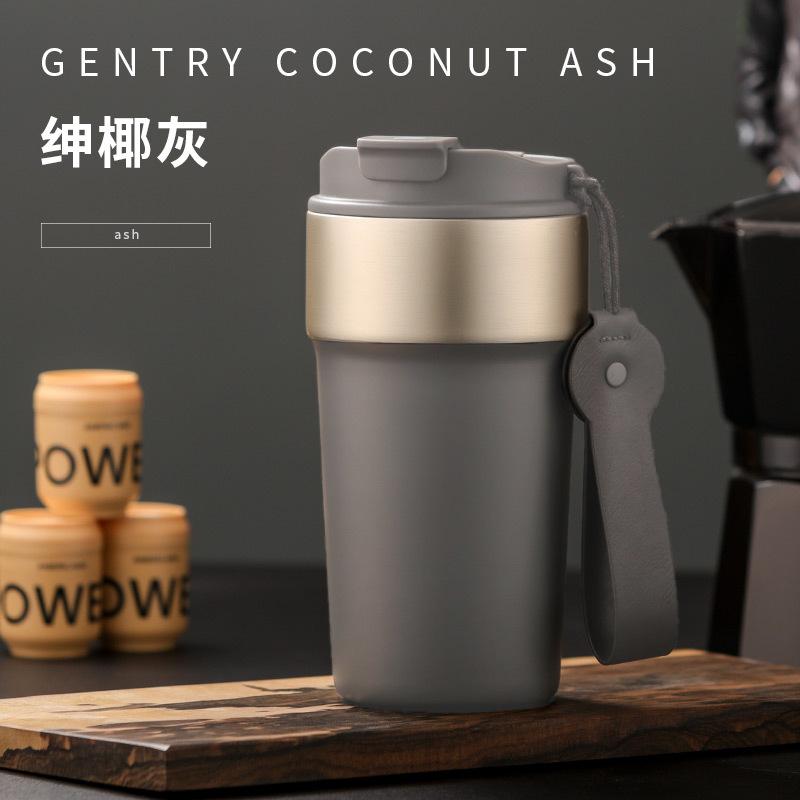 Convenient Insulated Cup 316 Stainless Steel with Lid Leak Proof Water Cup Travel Cup Keep Hot and Cold Fitness Outdoor