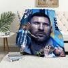 Football Superstar Blanket Plush Nap Sofa rug for Cool-M-Messi-s Living Room Warm Office Bedroom Birthday Home Travel Kid Gifts