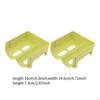 2x Bottle Rack Organizer,Stackable Holds 4 Bottles,Wine Holder for