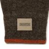 BROMPTON LONDON Label Point Wool Glove - D/Brown (P244Agl210)