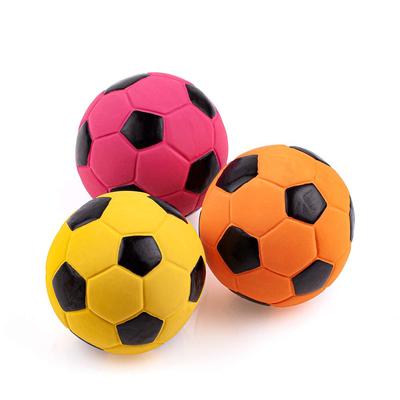 Chiwava 7cm Squeaky Latex Rubber Toys for Interactive Squeaky Chew Toys for Medium Dogs 3-Piece Dogs,