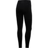 Adidas Warp Knit High-Rise Simple Solid Color High-Waisted Slim Fit Comfortable Sports Pants Women Bottoms Black DX9300