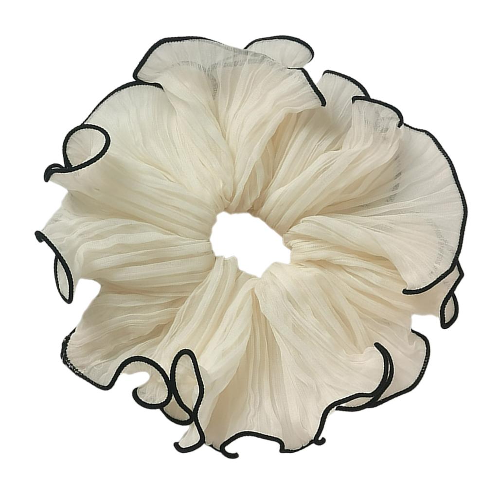 Ruched Hair Scrunchies Thick Oversized Hair Scrunchy Elegant Hair Rope Scrunchy Women Ponytail Holder