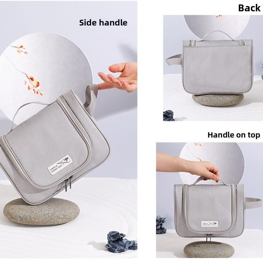 Multilayer Hanging Cosmetic Bag Foldable Travel Toiletries Bag Portable Travel Makeup Bag  Travel