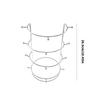 Stylish Crown Storage Stand Detachable Four Tiers Display Shelf for Exhibitions Elegant Crystal Hairband Support Holder