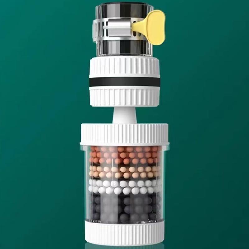360° Rotation Water Faucet Filter Household Kitchen Faucet Mini Tap Water Clean Purifier Carbon Filter Filtration Cartridge