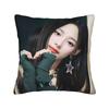 Kpop Style Girl Minji Bunnies Art Pillow Case Print Pillow Cover Retro Trendy Pillowcases For Living Room Sofa