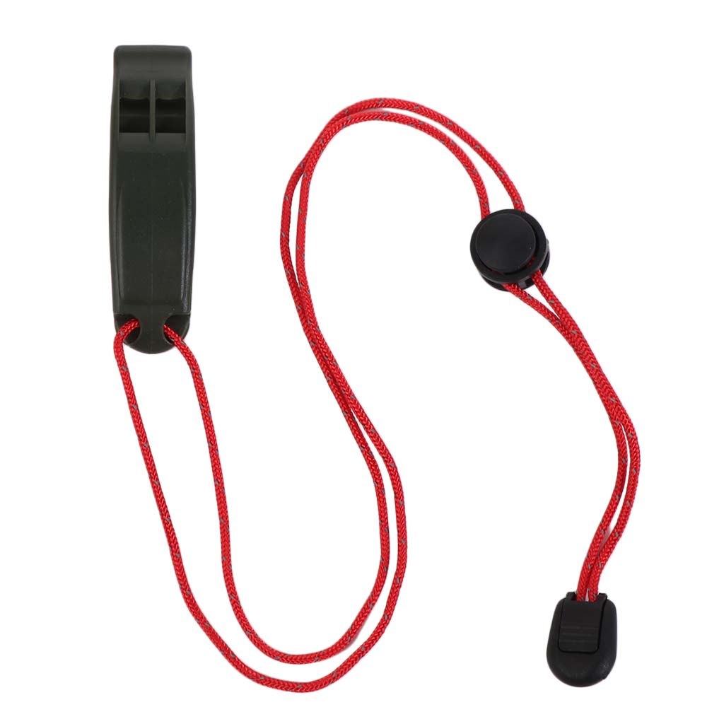 Loud Outdoor Survival Whistle Anti Loss Clip Rescue Emergency Whistle Outdoor Tool