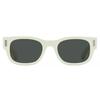 Salvatore Ferragamo Ferragamo Men S Rectangular Rivet SunglaSSeS Sf2064Se 103 Ivory 51mm 103