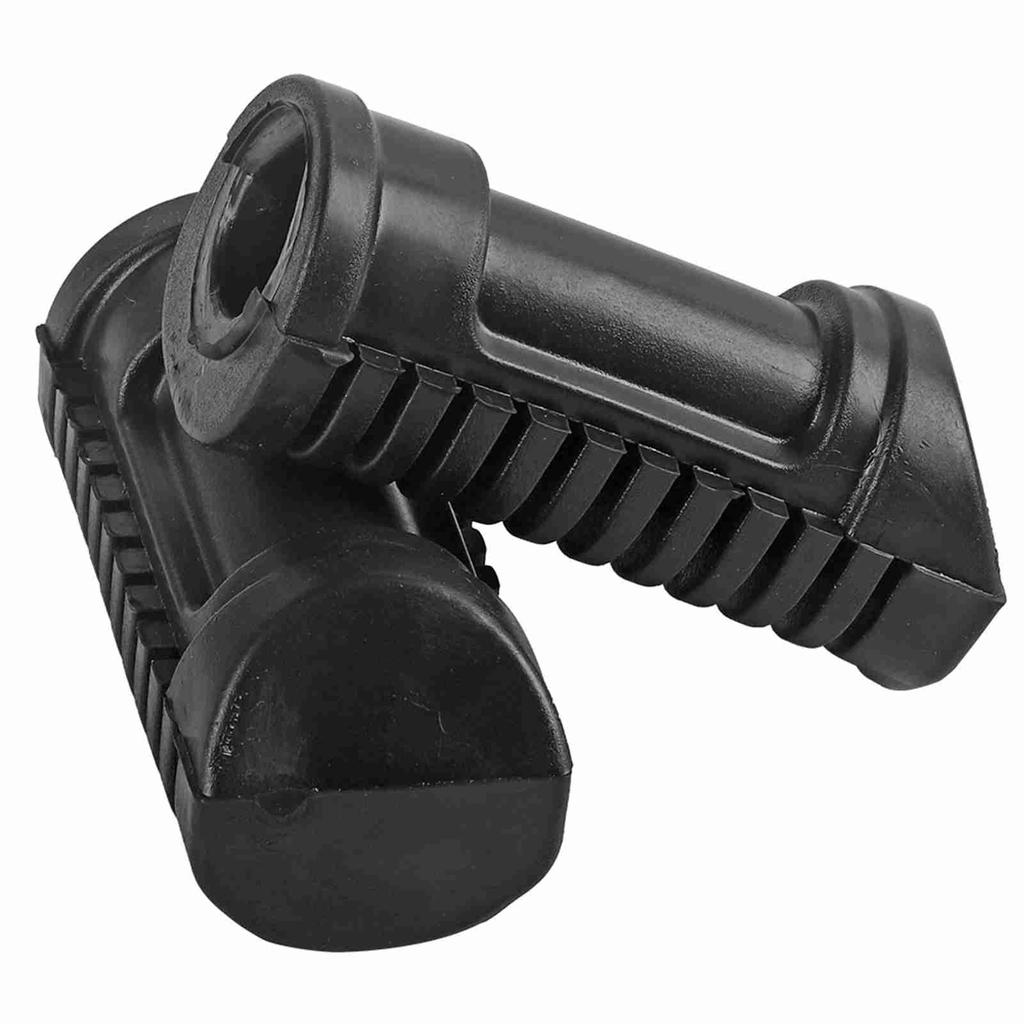 Motorcycle Front Footpegs Plate Footrest Rubber Pad Grip Cover for Honda 125cc CG 125