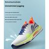 Li Ning Kids Fitness Test Shoes Comfortable Low Top Running Shoes Kids Shoes White Orange YRMU001-4