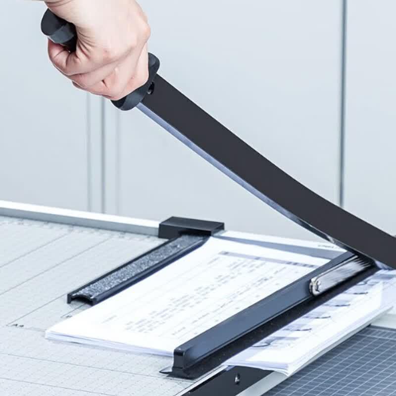 Deli 8011 Steel Manual Paper Cutter CN Plug (adapter Included)