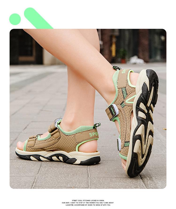 Children's Non-Slip Summer Beach Sandals for Boys and Girls - Fashionable Student Shoes