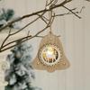 2020 New Christmas Ornaments Christmas Tree Pendant Original Wooden Luminous Pendant Christmas Gifts
