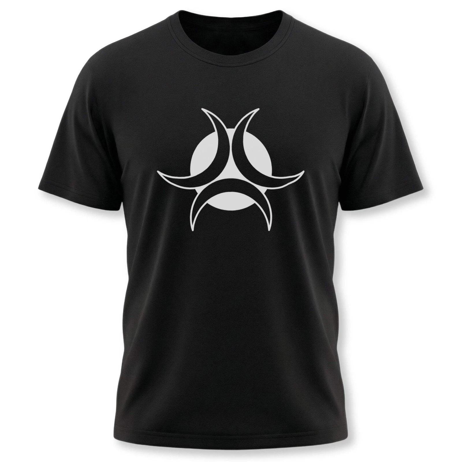 Celtic Triple Moon Goddess T-Shirt | Pagan Witchcraft Unisex Tee Shirt L