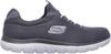 Men's Charcoal Skechers Summits Sneakers