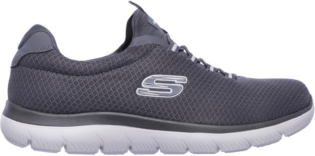 Men's Charcoal Skechers Summits Sneakers