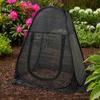 Pop Up Plant Sunshade, with Zipper Easy Access Breathable Mesh Cover, Ground Nails Fixing Shade Tent, Protects Outdoor Plants from Sun Birds Small