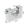 Storage Units D Shaped Padlock Keys Keys Lock Chains