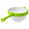 Rotating Drain Basket for Vegetables and Fruits Cleaning Salad Spinner Washing Dehydration Basket Kitchen Cool Gadgets