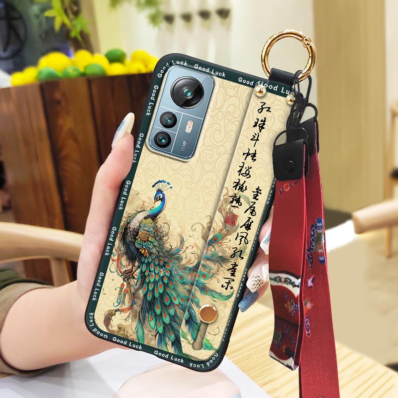 Schutzhülle mit Ständer für Blackview A85 Handschlaufe Schmutzabweisend Weiche Hülle Rückseite Handyhalter Staubdicht