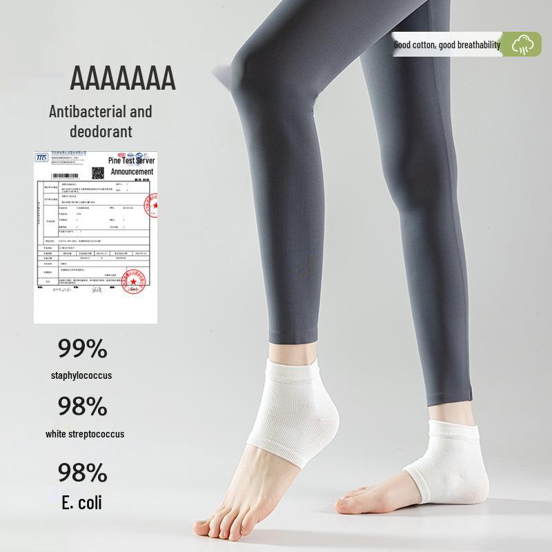 Women's Summer Anti-Crack Moisturizing Silicone Heel Protector Socks