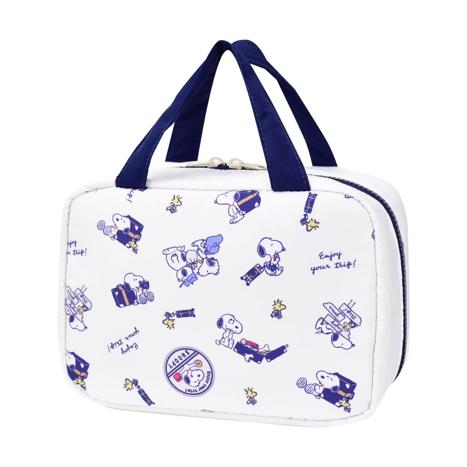 

Travel enjoy your pouch, 2-way hanging, toiletries, trip, Snoopy, SPMS-173