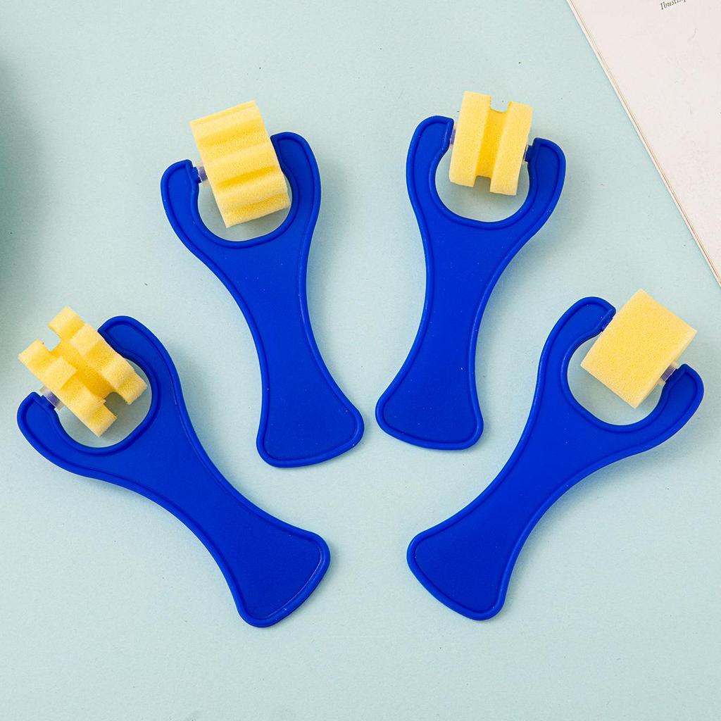 Children's DIY Sponge Painting Brush & Stamp Set for Graffiti Art
