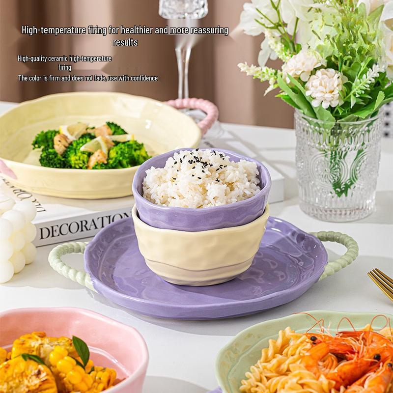 Nordic Style Ceramic Serving Bowl Set