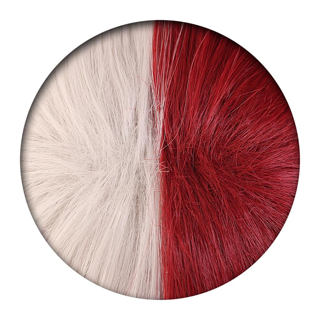 [Milky Time] My Hero Academia Cosplay Anime Uniform Wig for Halloween (Shoto Todoroki, Wig)