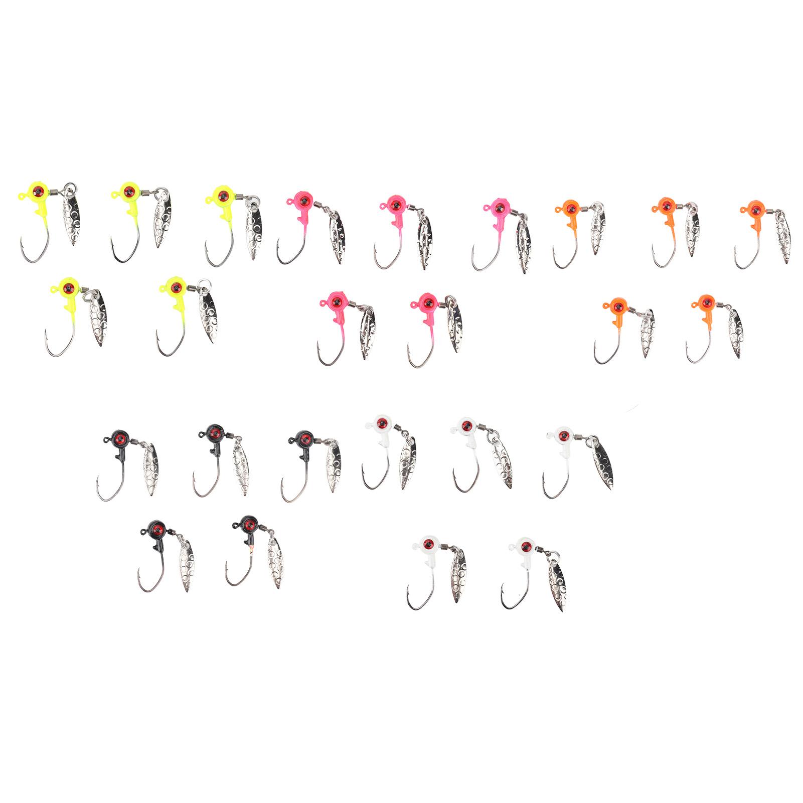 

25PCS Fishing Lure with Spinner 1.75g High Carbon Steel Fishing Bait for Outdoor Fishing Tackle