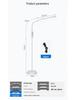 LED Floor Lamp: Study & Bedroom Reading Light for Students & Living Rooms
