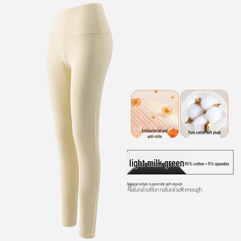 

280 г Женские плотные хлопковые термоштаны с высокой талией для похудения M