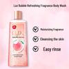 Lux White Peach Scented Shower Gel
