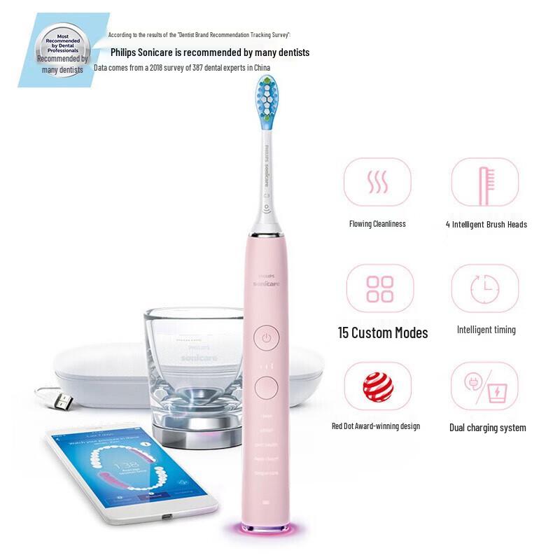 Philips DiamondClean Smart Sonic Electric Toothbrush HX9924/22