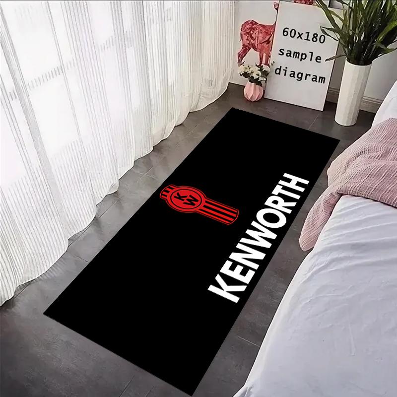

K-Kenworth Top Truck Printed Carpets Living Room Kitchen Bathroom Anti-Skid Area Rug Kids Bedroom Mats Home Decor 40cm x 60cm