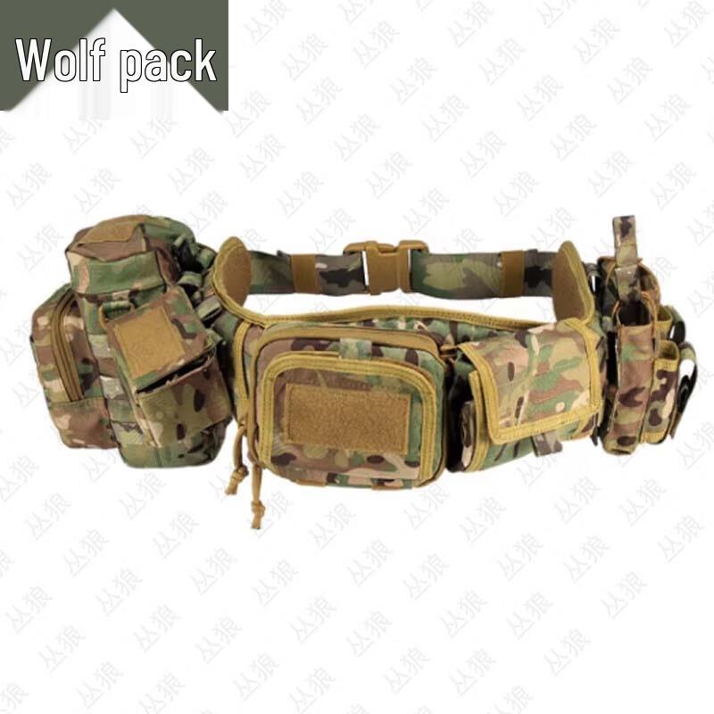 Тактический служебный пояс MOLLE