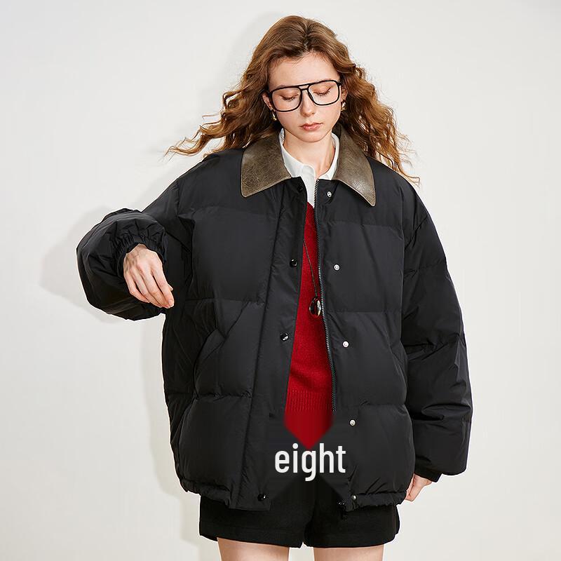 Chuyu Damen 2025 Winter Barn Style Revers Daunenjacke