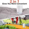 CKCLR Electric Vacuum Storage Bag Pump, 1500mAh Battery Portable Air Pump, 20W Electric Air Pump for Inflatable Paddling Mattresses Pool Beach Toys