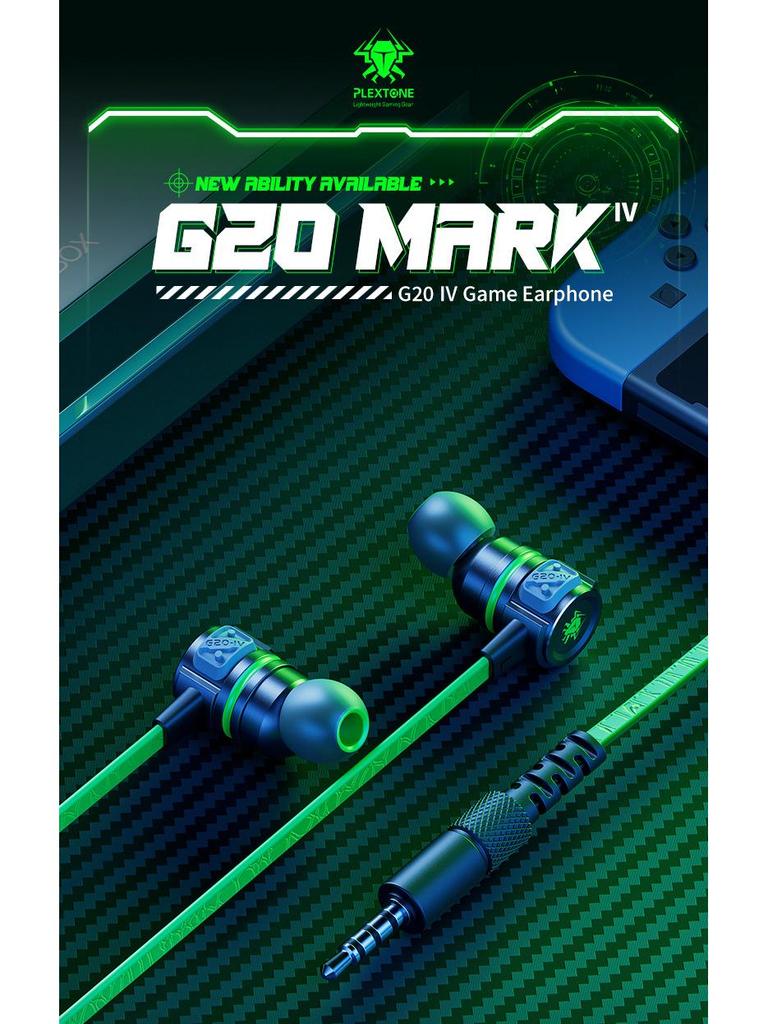 PLEXTONE Puji G20 Type-C 3.5mm Gaming Earbuds for Mobile Devices