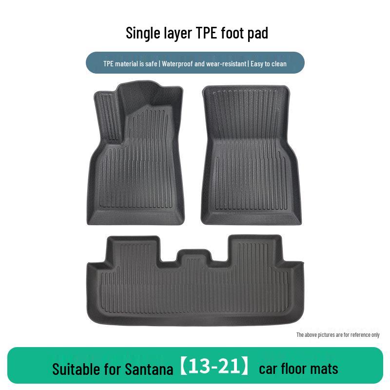 Volkswagen Santana (2013-2021) TPE Floor Mats