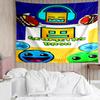 1PC Geometry Dash: Dance To The Beat Tapestry, Unique Design Tapestry, Suitable for Bedroom,Livingroom, Playroom,Heartwarming Holiday Gifts